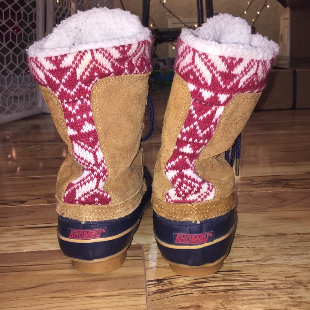 Khombu vail steel shank boots size 9M - Picture 3 of 11